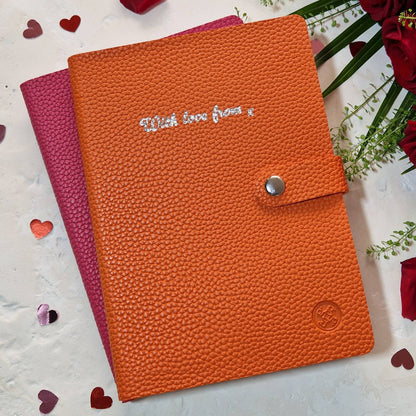 Magenta A5 Valentine's Notebook